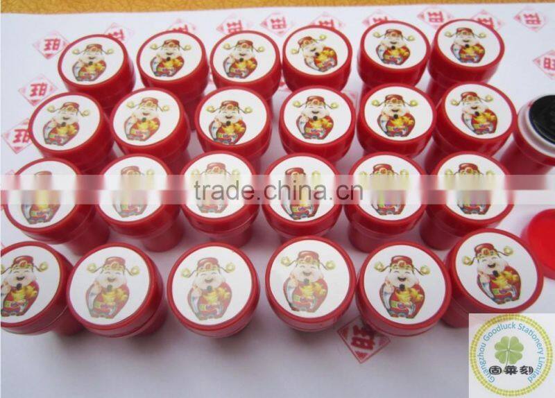Arar HD Round Model flash rubber stamp crystal handle