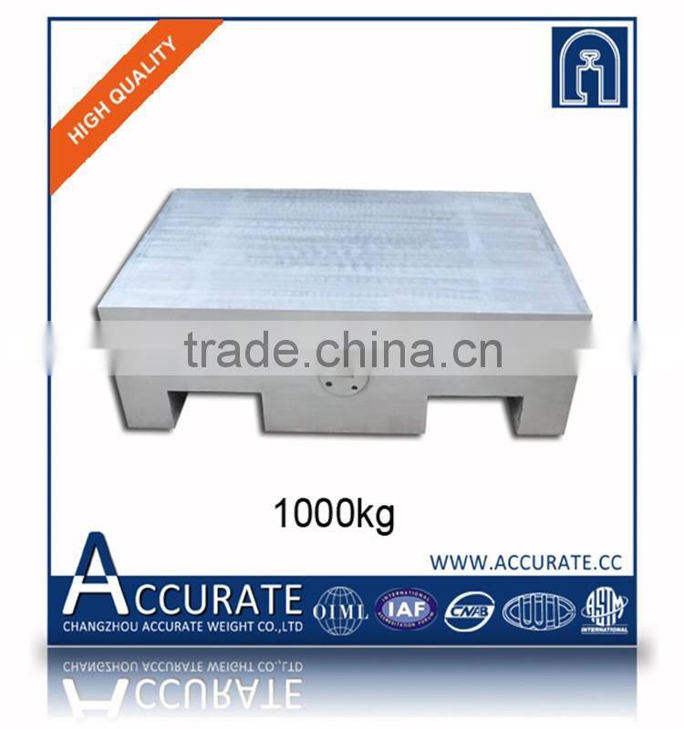 M1 cast iron weights, 1000kg test weight, 1 ton test weight