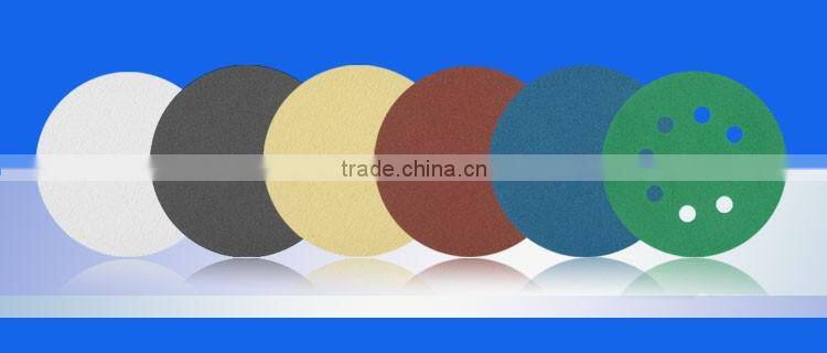 7" hook and loop sandpaper disc 180mm