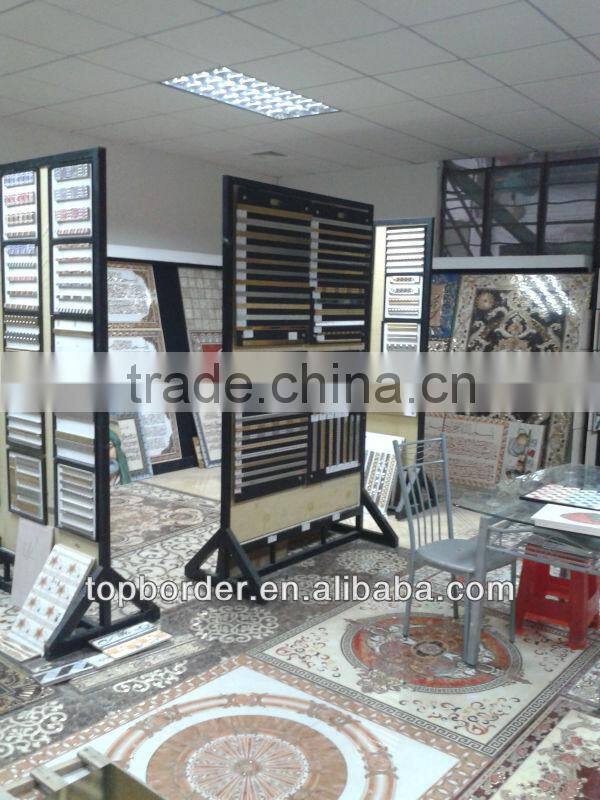 polished golden carpet tile with flower 60x60x4pcs/6pcs