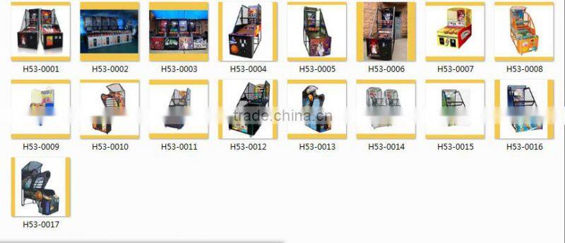 Guangzhou China cheap hotsale 2players match basketball arcade game machine