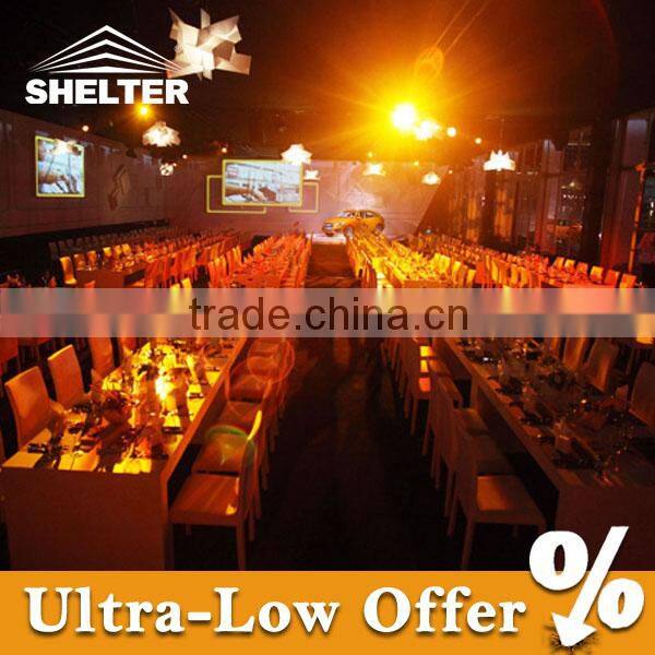 Flat Roofing Party And Event Tent With The Capacity of 1000 People capacity