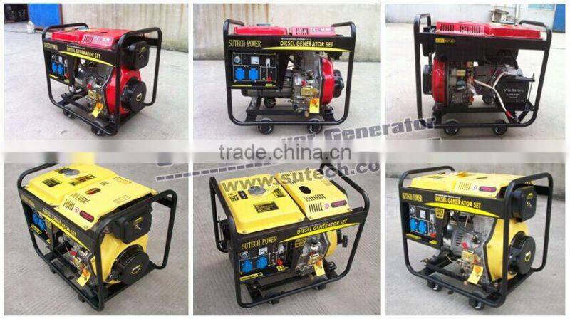 6kw Open Type 10hp Diesel Generator set with CE standard for sale