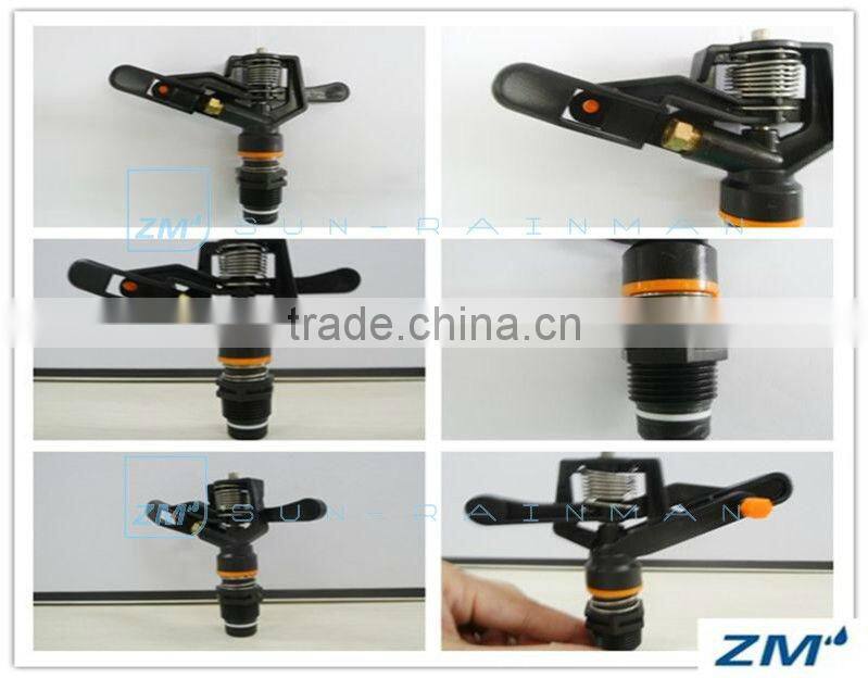 1/2"Full Circle Agriculture Irrigation Plastic Impact Sprinklers