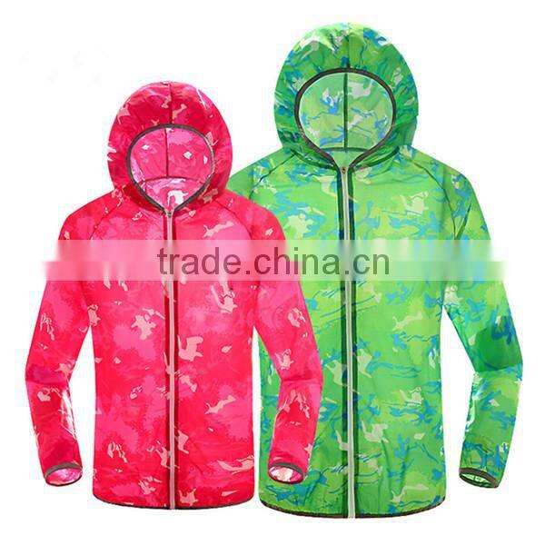 light-weight water resistant rain coat unisex bike jacket