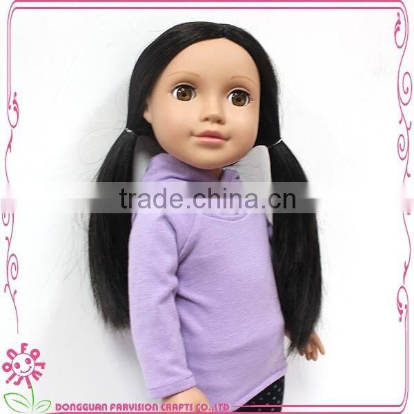 18 inch doll clothes with matching girl clothes, PVC doll clothes