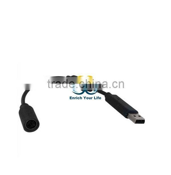Wired USB Breakaway Cable Cord Game Controller Adapter for XBOX 360