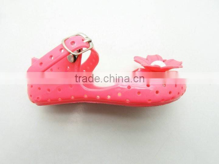 Watermelon Red PVC jelly girls sandals
