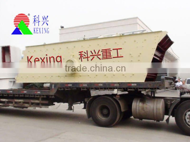 Electric Convenient Vibratory Sand Screen From China Gold Manufacture