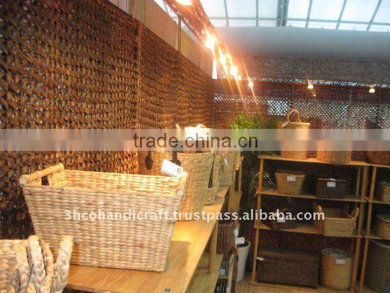 2015 New Product Water Hyacinth Document Rack for Home Decoration and Furniture