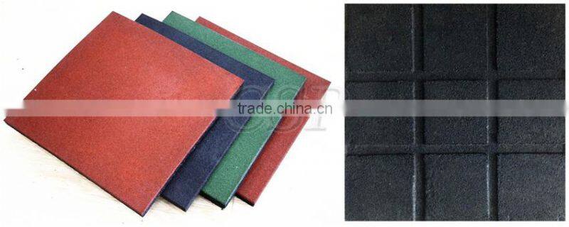 cheap non-toxic gym rubber floor mat, rubber floor for exterior playground,high quality gym rubber floor mat