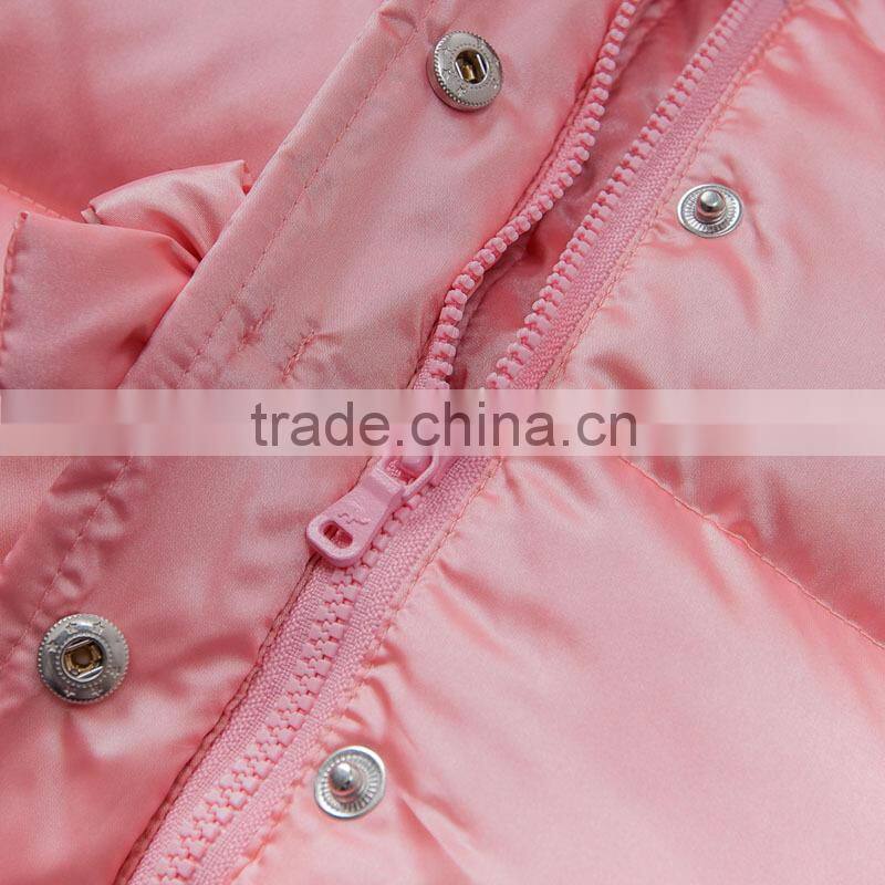 DK0001 dave bella 2015 winter infant coat baby padded jacket girls padded coat girls down coat down jacket