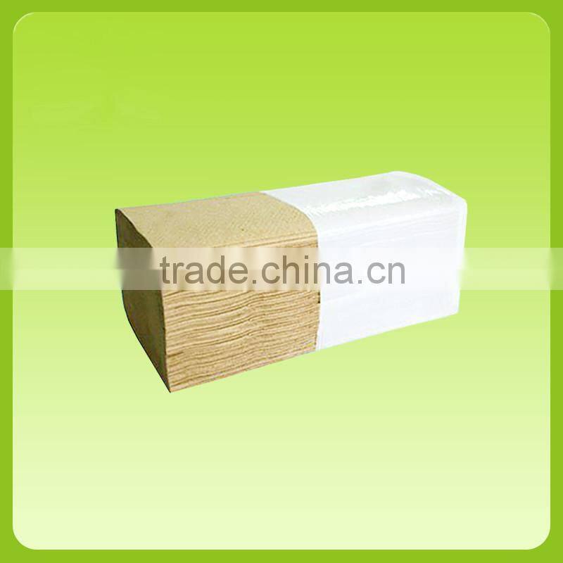 Single Fold Paper Towel, V Fold Hand Towel, Singal folded Towel Paper
