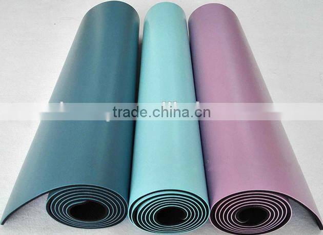Best anti-slip PU yoga mat eco friendly material