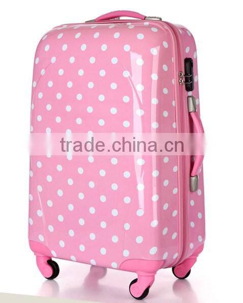 abs 4wheel trolley bag travel cabin size luggage abs pc trolley bag