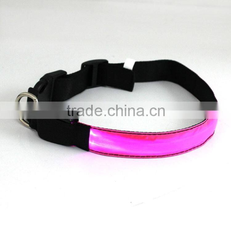 Hot sales promotional flashing LED dog collar