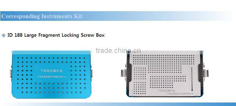 CE0434 Approved Proximal Femur Locking Plate, Femur Titanium LCP, Orthopedic Implant Femur Plate