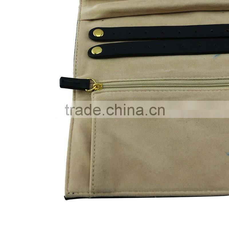 2016 new design cosmetic bag portable fashion clutch bag travel tether bag