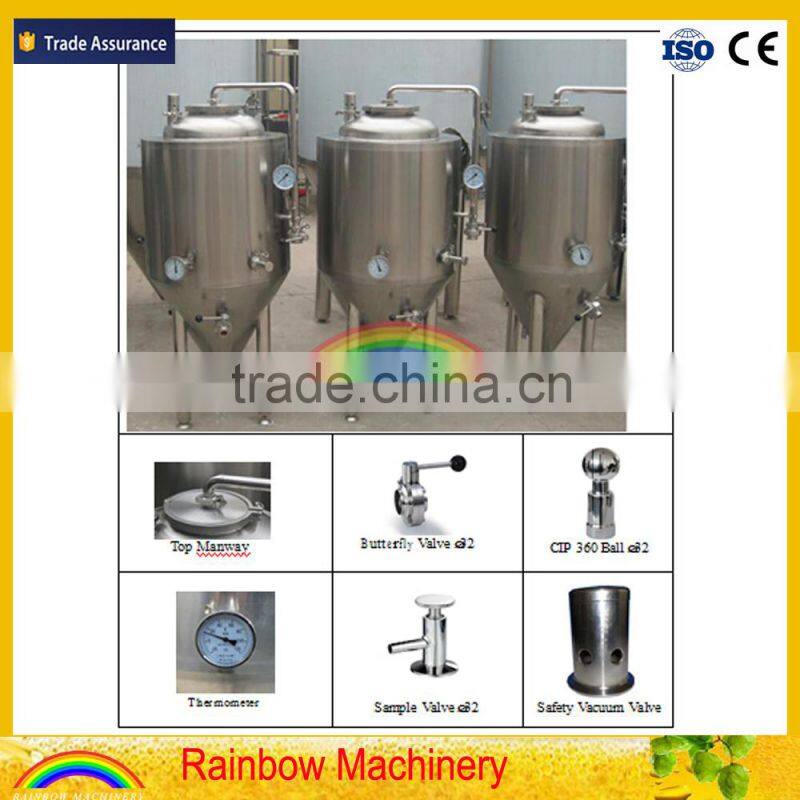 50L home beer brewery equipment/mini beer brewing equipment/home beer fermenting tank