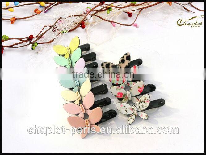 Wholesale 2015 New Style Natural Color Hair Accessories Alligator Clip Barrette