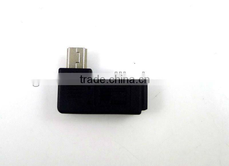 Mini USB 2.0 5P Male to Female M - F extension adapter