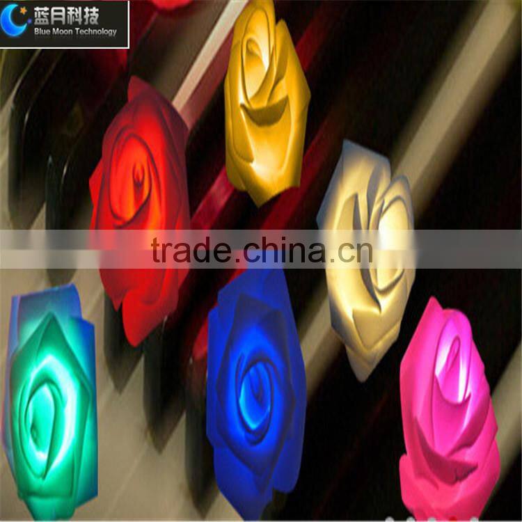 Hot selling white color led rose flower string light