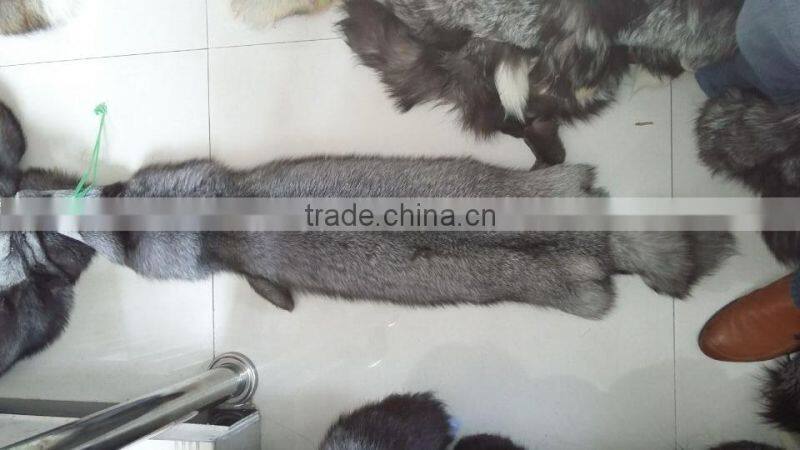 2015 Silver Fox Fur Skin / Real Fox Skin / Natural Fox Fur Skin For Sale