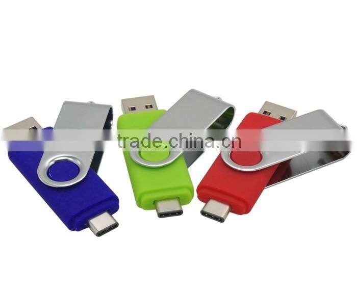 Customized Logo Type-C OTG usb 3.1 flash drive 32GB 16GB 64GB Pen Drive Smart Phone Memory Mini USB Stick Type - C 3.1
