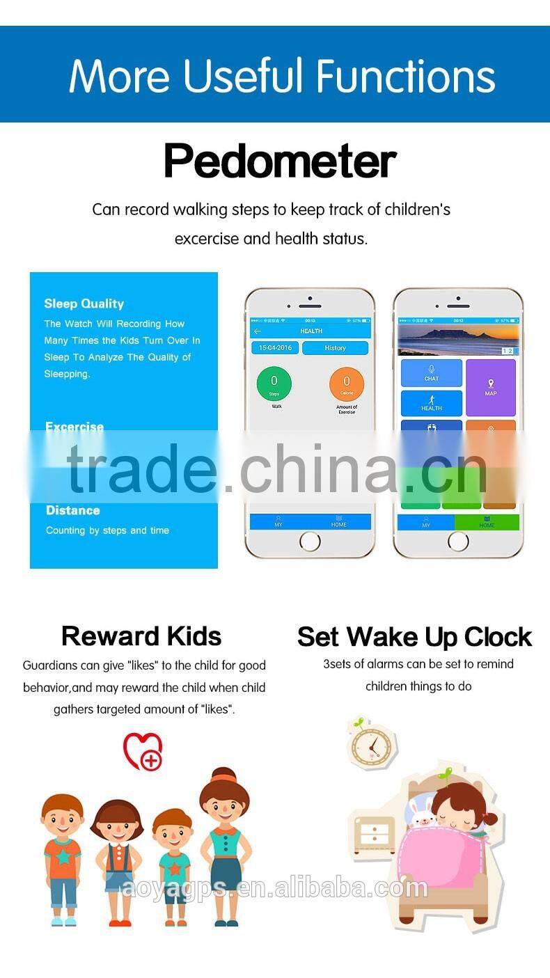 Anti lost Waterproof for child gps tracker phone watch high quality gps child tracker watch