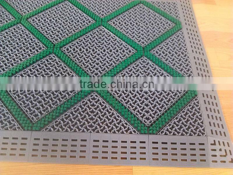 plum blossom eva material DIY door mat for bank ,for supermarket and for commercial area