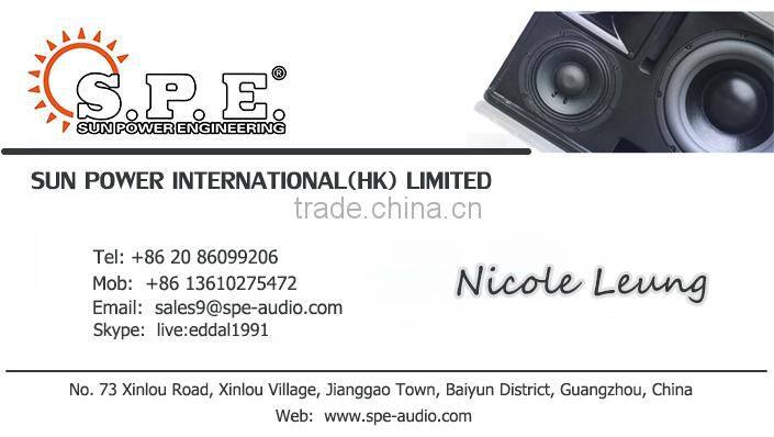 SPE Audio, Line array speakers, LA-QSUB 18 inch speaker subwoofer box 800W, birch plywood cabinet