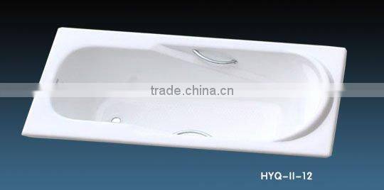 supply drop- in cast iron enamel bathtub