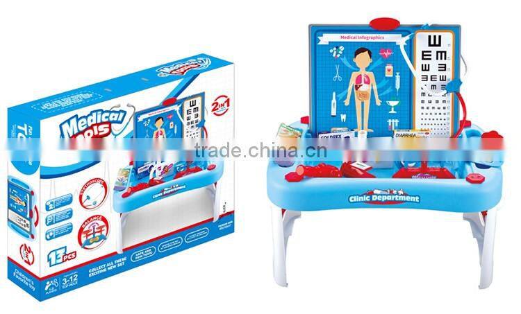 Simulated medical tools stand plastic kids doctor toys