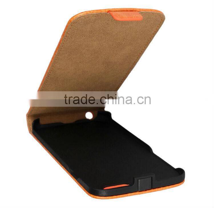 Up down Colorful flip leather case for iphone 6