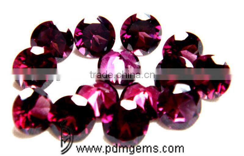 Rhodolite Garnet Round Cut Rhodolite Garnet Round Cut Rhodolite Garnet Round Cut From Manufacturer
