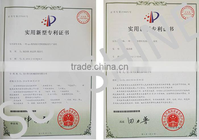 High quality Foaming extruder for Polystyrene cornice