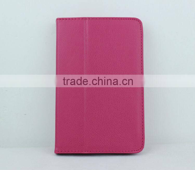 Case for samsung galaxy P3100,7" Portfolio PU leather case for Tablet 7"