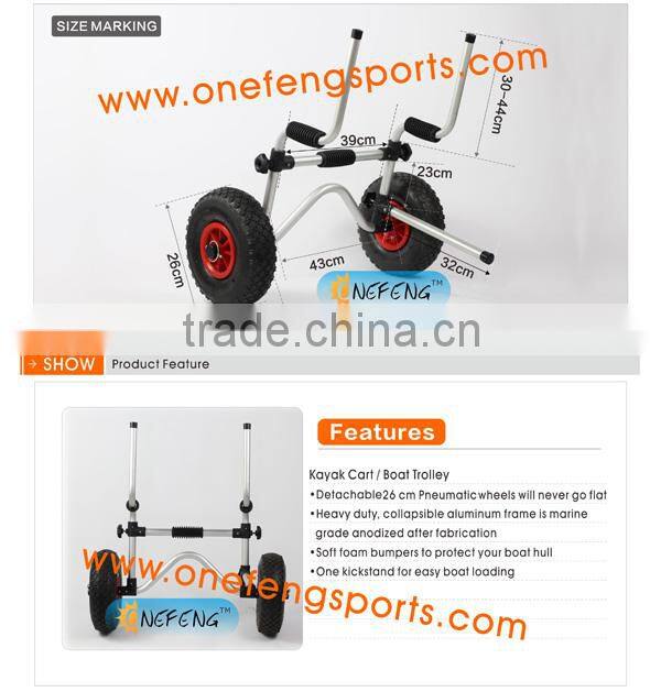 Universal Kayak Cart Kayak Cart With Tuff-Tire Wheels