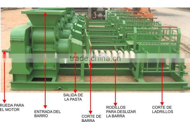 Tz brand small clay brick molding machine 008613673629307