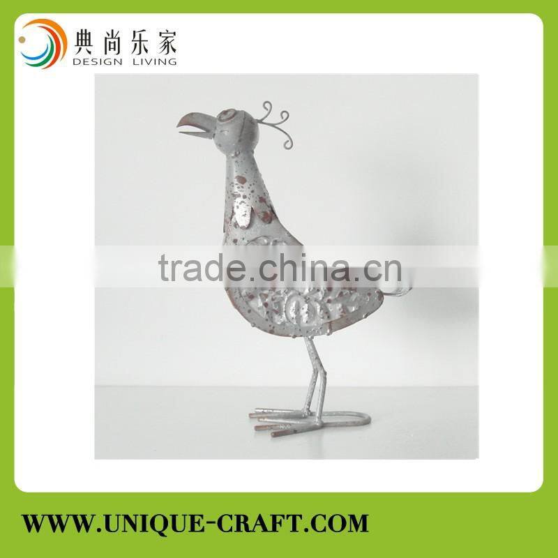 Antique bird metal arts handicraft home decor