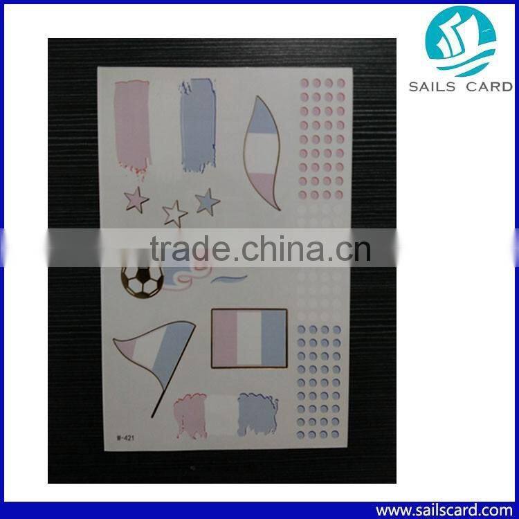 Cute Face tattoo sticker with Non-toxic ink for Kids