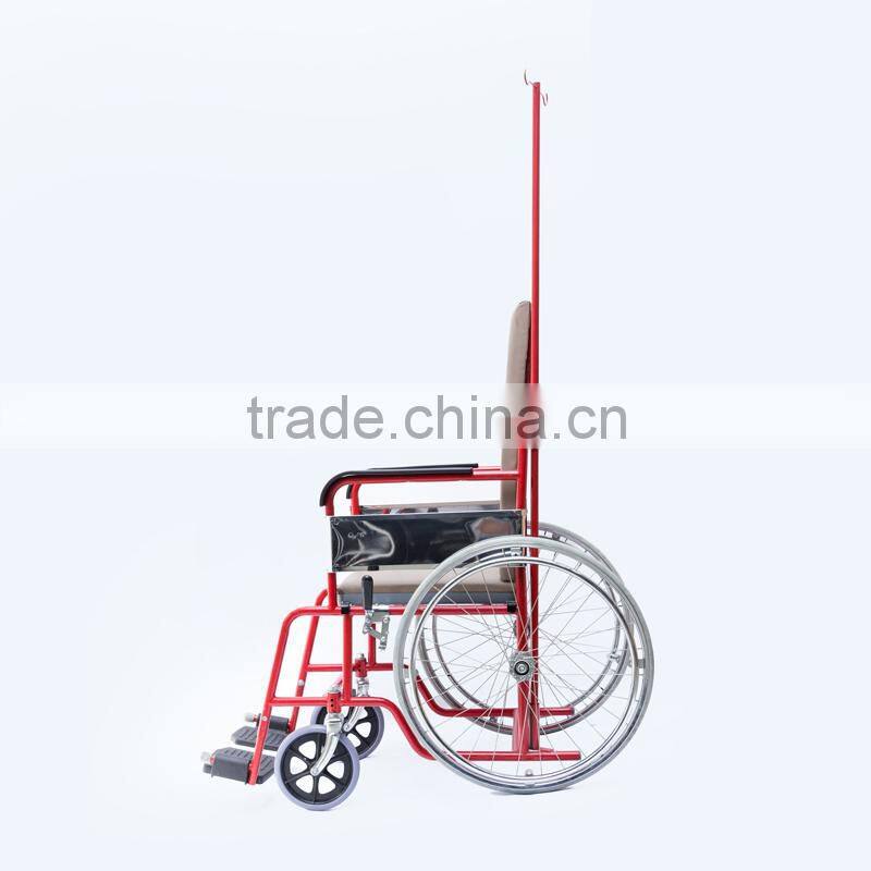 Hot Sale high quality and low price standard steel wheelchair