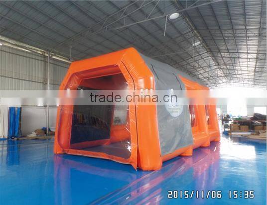Cheap mobile or car inflatable paint booth/ inflatable spraying booth/ inflatable spray booth