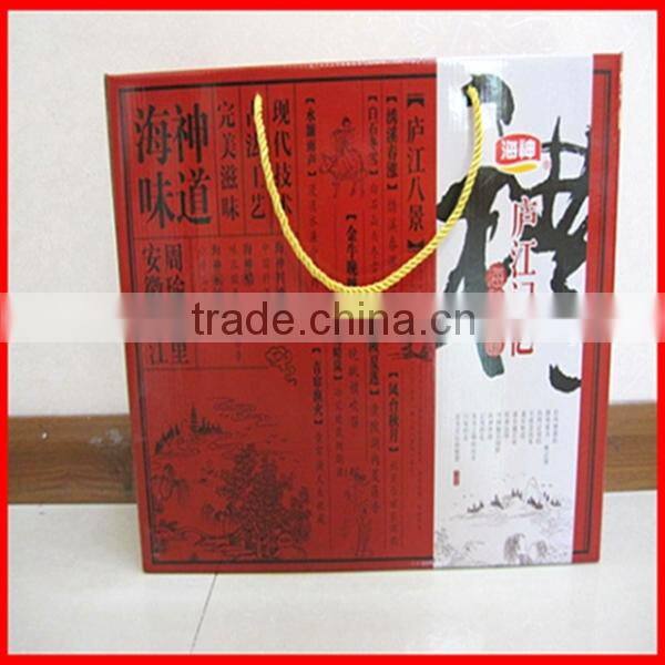 Fashion Classic Red Special Corrugated Paper Speciality Gift packaging storage Box