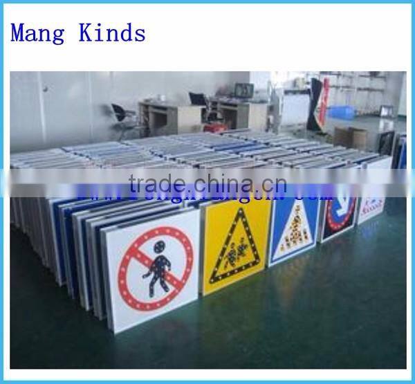 Solar Traffic Sign Speed-Limit and Warning Sign/ convenient installation waterproofing led solar traffic sign