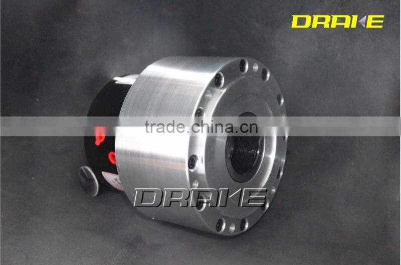 Rotary high speed single piston through-hole pneumatic cylinder for CNC vertical metal lathe
