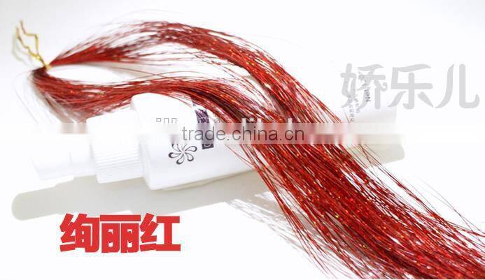 christmas kids hair accessories sparkling hair tinsel christmas tinsel 2014 new hair accessories