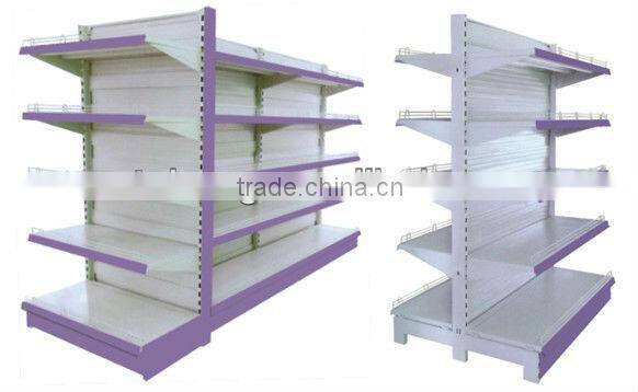 Three layers of clothing shelf