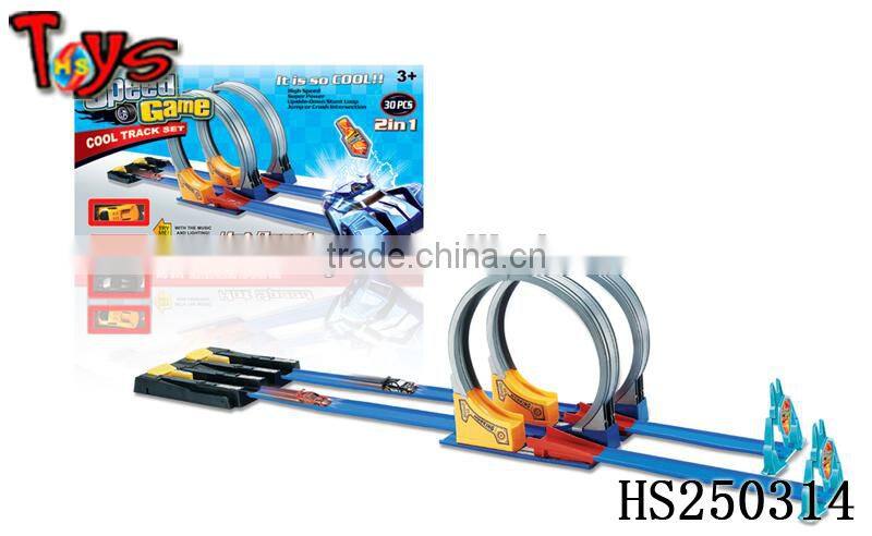 outdoor game joyful toys electric car racing track
