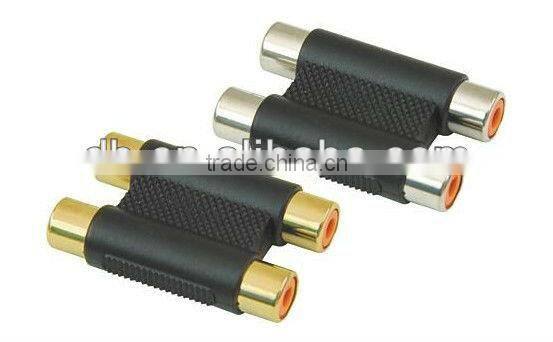 TV female to female rca jack copper rca double jack